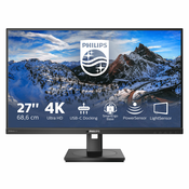 Philips 279P1/00, 68,6 cm (27), 3840 x 2160 pikseli, 4K Ultra HD, LED, 4 ms, Crno