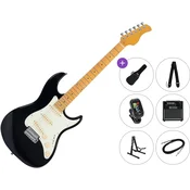 Sire Larry Carlton S5 Premium SET Black Električna kitara