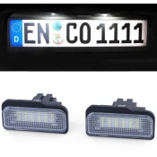 Mstyling LED osvetlitev registrske tablice z ohišjem Tesla Model S