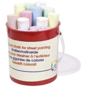 Krede u boji Toys Pure - 15 komada, u kanti