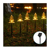 Aigostar - LED solarna božicna svetiljka LED/0,054W/1,2V 1m IP65 topla bela