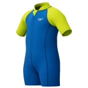 Speedo lts neoprene suit infant boys blue/green 9-12 mesecev