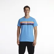 Sergio Tacchini Muška majica Stripe M, Plava