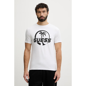 Guess Majica F6GI00 J1314 Bela Slim Fit