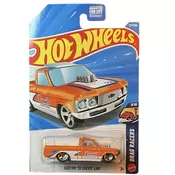 Hot Wheels: Custom 72 Chevy Luv oranžno-beli avtomobilček 1/64 – Mattel