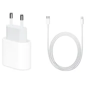 Foxconn Hitri polnilnik za iPhone 12 Mini / 12 / 12 Pro / 12 Pro Max 18W in podatkovni kabel za hitro polnjenje USB-C-Lightning, 2 m v razsutem stanju