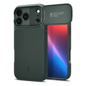 Ovitek Spigen Optik Armor MagSafe za iPhone 17 Pro Max/18 Pro Max - abyss green