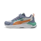 PUMA X-Ray 3 Sneakers Kids, Shoes, Feather Gray/Melon Glow/Gray Sky, 35