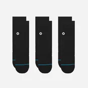 Stance Icon Quarter 3-Pack A356A21IQP BLK