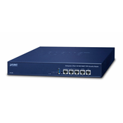 PLANET Enterprise 5-Port wired router Gigabit Ethernet Blue