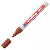 Marker z lakom E-750, 2-4mm,10kos, rjav