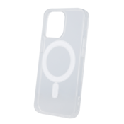 Silikonski ovitek ANTISHOCK MagSafe za iPhone 14 Plus - prozoren