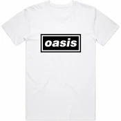 Oasis majica Decca Logo Bela L