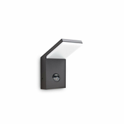 Ideal Lux - LED Zunanja svetilka s senzorjem STYLE LED/9W/230V CRI 90 IP54 antracit