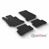 Rubber Car Mats Mercedes C-Class W205 2014-2021