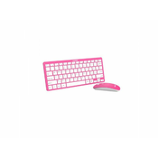 PANTONE IT COLLECTION bežicna tastatura sa mišem u PINK boji