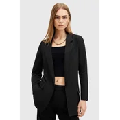 Suknjič AllSaints ALEIDA TRI BLAZER črna barva, W008QZ