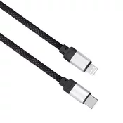 Solight magnetni kabel USB-C/Lightning, priključek USB-C - priključek Lightning, 1 m