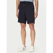 Guess Kratke hlače iz tkanine M6GD36 W2169 Mornarsko modra Regular Fit