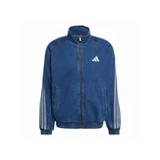 adidas Jeans jakna Stadium KV8345 Modra Loose Fit