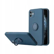 shumee Ovitek za iPhone 13 PRO z modrim hrbtnim delom in steklom