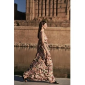 Marisse Womens Dress L-Su-4324 Dusty Pink