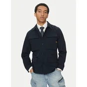G-Star Raw Prehodna jakna 4 Pkt Overshirt D26429-D387 Mornarsko modra Slim Fit