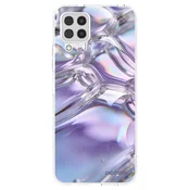 Silikonski prozorni ovitek za Samsung Galaxy A22 A225F 4G - Iridescent bubbles