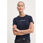 GUESS JEANS Majica  marine / bela