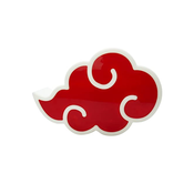 Lampa AbyStyle - Naruto Shippuden - Akatsuki cloud