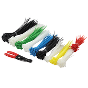 LogiLink KAB0019 kabelska vezica Najlon Crno, Plavo, Zeleno, Crveno, Bijelo
