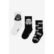 Nogavice Star Wars ACCCS-SS25-320SW(3-PACK) Črna