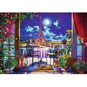 Trefl Puzzle Premium Plus Tea Time: Night Paris 1000 kosov