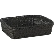 APS Profi Line Košara pravokotna, črna, 100 mm, dolžina: 400 mm