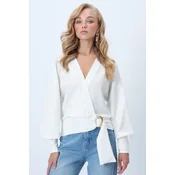 Trend Alacati Stili Ženska bluza Alc-X14505, Bela