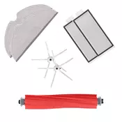 Mega-pack s krpami in belimi stranskimi krtačkami za Roborock Q5, Q5 Max, Q7, Q7 Max