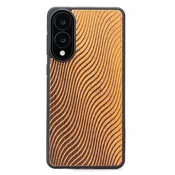 shumee Lesen ovitek Bewood za Samsung Galaxy S25 Edge WAVES MERBAU