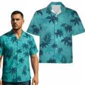 Korbi MOŠKA SRAJCA VICE CITY – HAVAJSKA, KARNEVAL, GTA TOMMY VERCETTI, MODRA, XXL