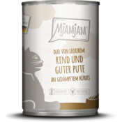 Mjamjam Mačja hrana - govedina, puran in buča - 400 g