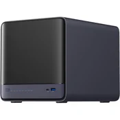 MINIS FORUM mini računalnik NAS N5 Air Ryzen 7 255/16GB/SSD 64GB/Win 11 Pro/Radeon 780M