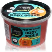 Organic Shop Sport Peach & Magnesium piling za telo 250 ml