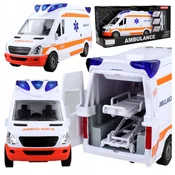 [paczb] Reševalno vozilo + nosila z motoriziranim zvočnim LED-sistemom Z3170