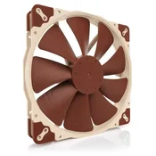 Noctua Računalniški ventilator Noctua NF A20 5V PWM, 20 cm, bež in rdeč, tiho delovanje, visoka zmogljivost