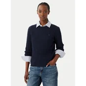 TOMMY HILFIGER Pulover Cable  marine