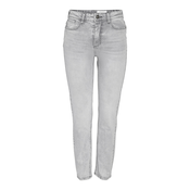 Noisy may Kavbojke Moni siv denim/črna