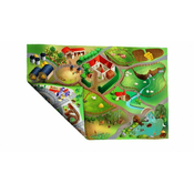 eoshop Dvostranska otroška preproga City-farm (Varianta: Dvostranska otroška preproga City-farm 100x150 cm)