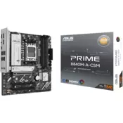 ASUS PRIME B840M-A-CSM AM5 mATX osnovna plošča - AMD B840, 4xDDR5, 3xM.2, 4xSATA, 2.5Gb LAN, 2xDP, 1xHDMI, Aura Sync - 90MB1J10-M0EAYC
