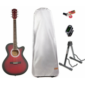 Pasadena SG026C-38 Red Sunburst SET Red Sunburst