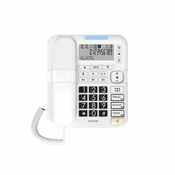 Alcatel TMAX 70 Analogni / DECT telefon Identifikacija poziva Bijelo
