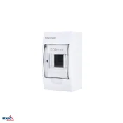 Schelinger Nadometna razdelilna omarica IP40 s sponko N+PE, 1X4P BM-A80-RDN-IP40-NPE-04P
